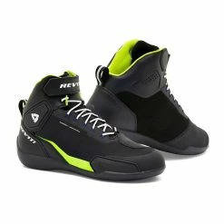 REV'IT! Men's Black/Hi-Viz Yellow G-Force H2O Shoes
