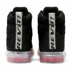 REV'IT! Men's Black/Neon Red Filter Shoes -Outlet Jackets Store 10022073 C V9