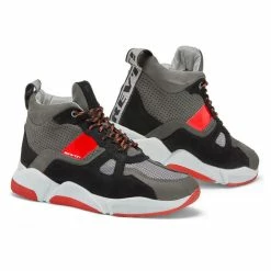 REV'IT! Men's Black/Neon Red Astro Shoes