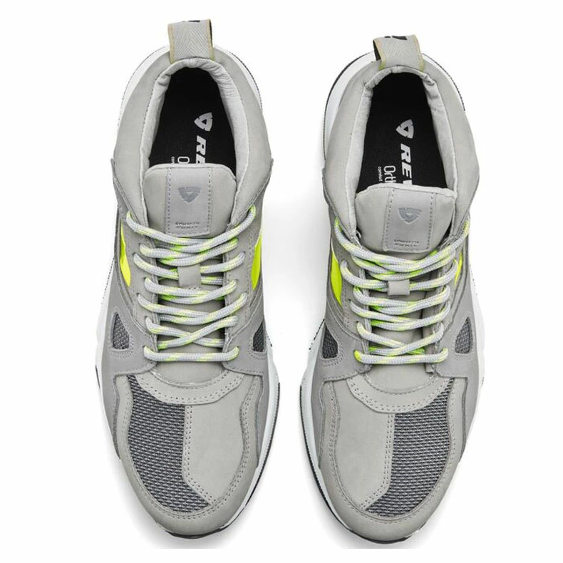 REV'IT! Men's Grey/Hi-Viz Yellow Astro Shoes 4 REV'IT! Men's Grey/Hi-Viz Yellow Astro Shoes - Image 2