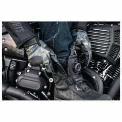 ICON Men's Black Stormhawk Waterproof Boots -Outlet Jackets Store 10031277 L V6