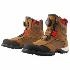 ICON Men's Brown Stormhawk Waterproof Boots