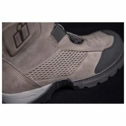 ICON Men's Gray Stormhawk Waterproof Boots -Outlet Jackets Store 10031305 H V6