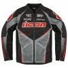 ICON Men's Black/Red Hooligan Ultrabolt Jacket 2 ICON Men's Black/Red Hooligan Ultrabolt Jacket -Outlet Jackets Store 10031518 A V15