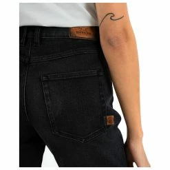 Rokker Women's RokkerTech Mid Waisted Straight Jeans -Outlet Jackets Store 10047393 G V3