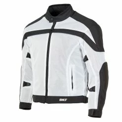 Bilt Men's White/Black Techno 2 Jacket