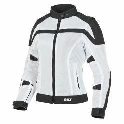 Bilt Women's White/Black Techno 2 Jacket