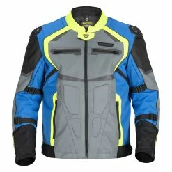 Cortech Men's Blue/Hi-Viz/Grey Hyper-Tec Jacket