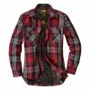 Scorpion EXO Red/Grey Covert Women's Flannel Shirt -Outlet Jackets Store 10279512 A V15