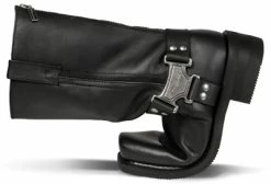 Milwaukee Motorcycle Clothing Company Milwaukee Motorcycle Clothing Co. Men's Classic Harness Black Leather Boot -Outlet Jackets Store 117 100 D V1