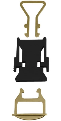 Echo Black Quick Release Buckle