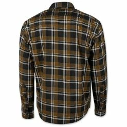 Speed And Strength Men's Black Nine Brown Flannel Moto Jacket -Outlet Jackets Store 166 9020 C V1