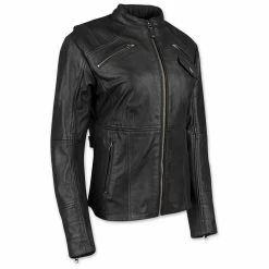 Speed And Strength Women's Seventh Heaven Black Leather Jacket 7 Speed And Strength Women's Seventh Heaven Black Leather Jacket -Outlet Jackets Store 166 9152 B V1