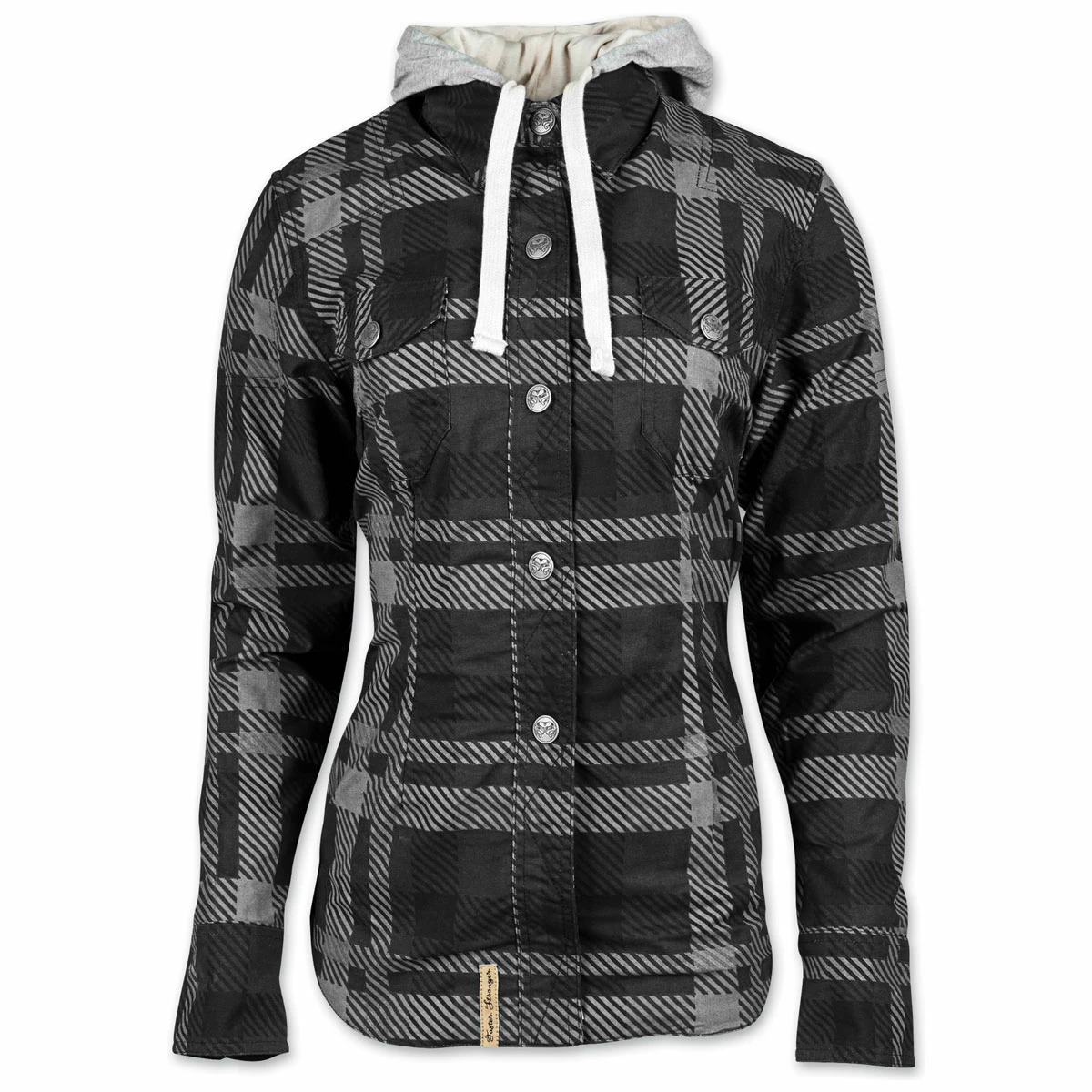 Speed And Strength Women's True Romance Black/Gray Moto Jacket 3 Speed And Strength Women's True Romance Black/Gray Moto Jacket