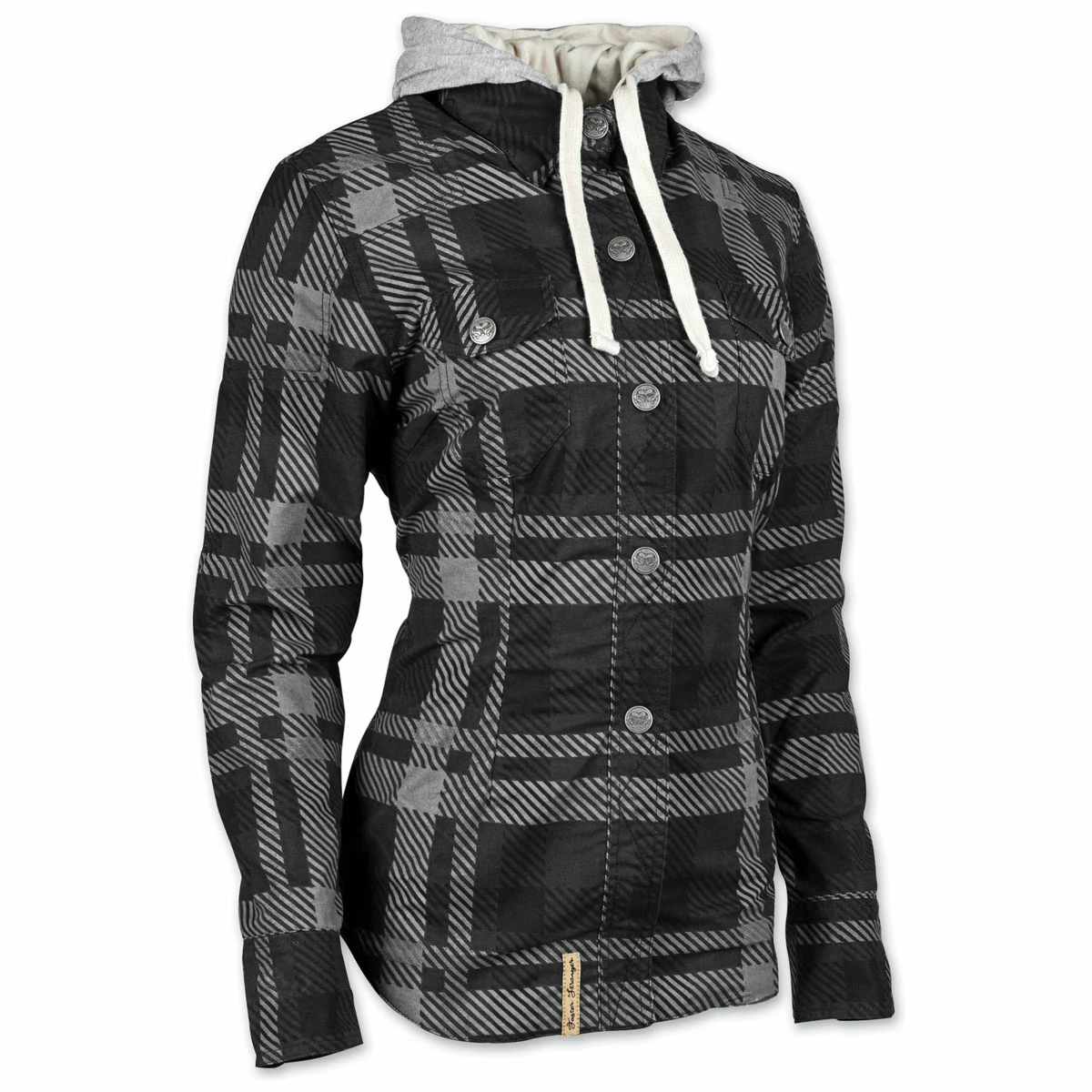 Speed And Strength Women's True Romance Black/Gray Moto Jacket 4 Speed And Strength Women's True Romance Black/Gray Moto Jacket - Image 2