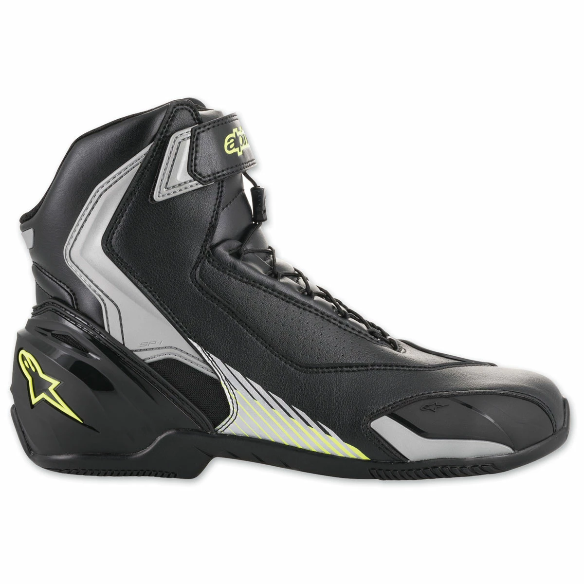 Alpinestars Men's SP-1 V2 Black/White Boots 4 Alpinestars Men's SP-1 V2 Black/White Boots - Image 2
