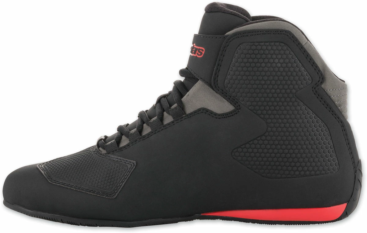 Alpinestars Men's Sektor Black/Gray/Red Shoes 5 Alpinestars Men's Sektor Black/Gray/Red Shoes - Image 3