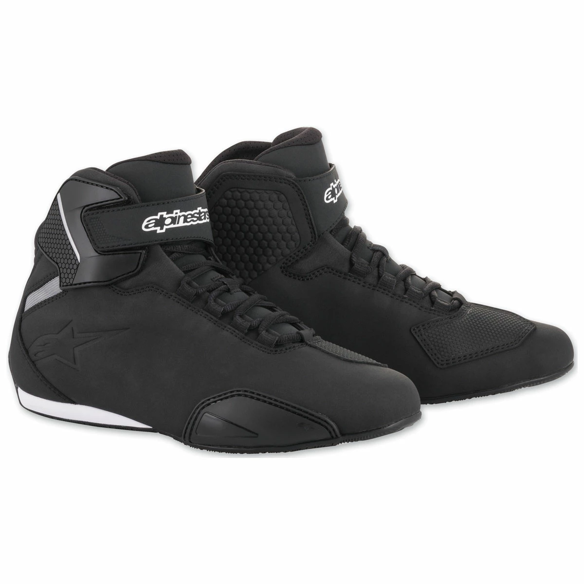 Alpinestars Men's Sektor Black Shoes 3 Alpinestars Men's Sektor Black Shoes