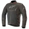 Alpinestars Men's T-Core Drystar Black/Black Textile Jacket -Outlet Jackets Store 181 1208 A V1