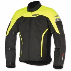 Alpinestars Men's Leonis Drystar Black/Yellow Jacket