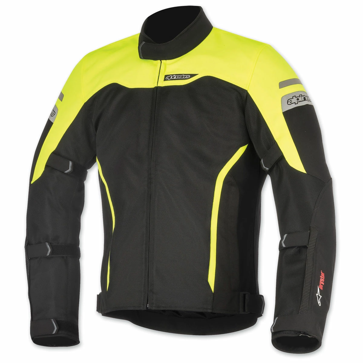 Alpinestars Men's Leonis Drystar Black/Yellow Jacket 3 Alpinestars Men's Leonis Drystar Black/Yellow Jacket