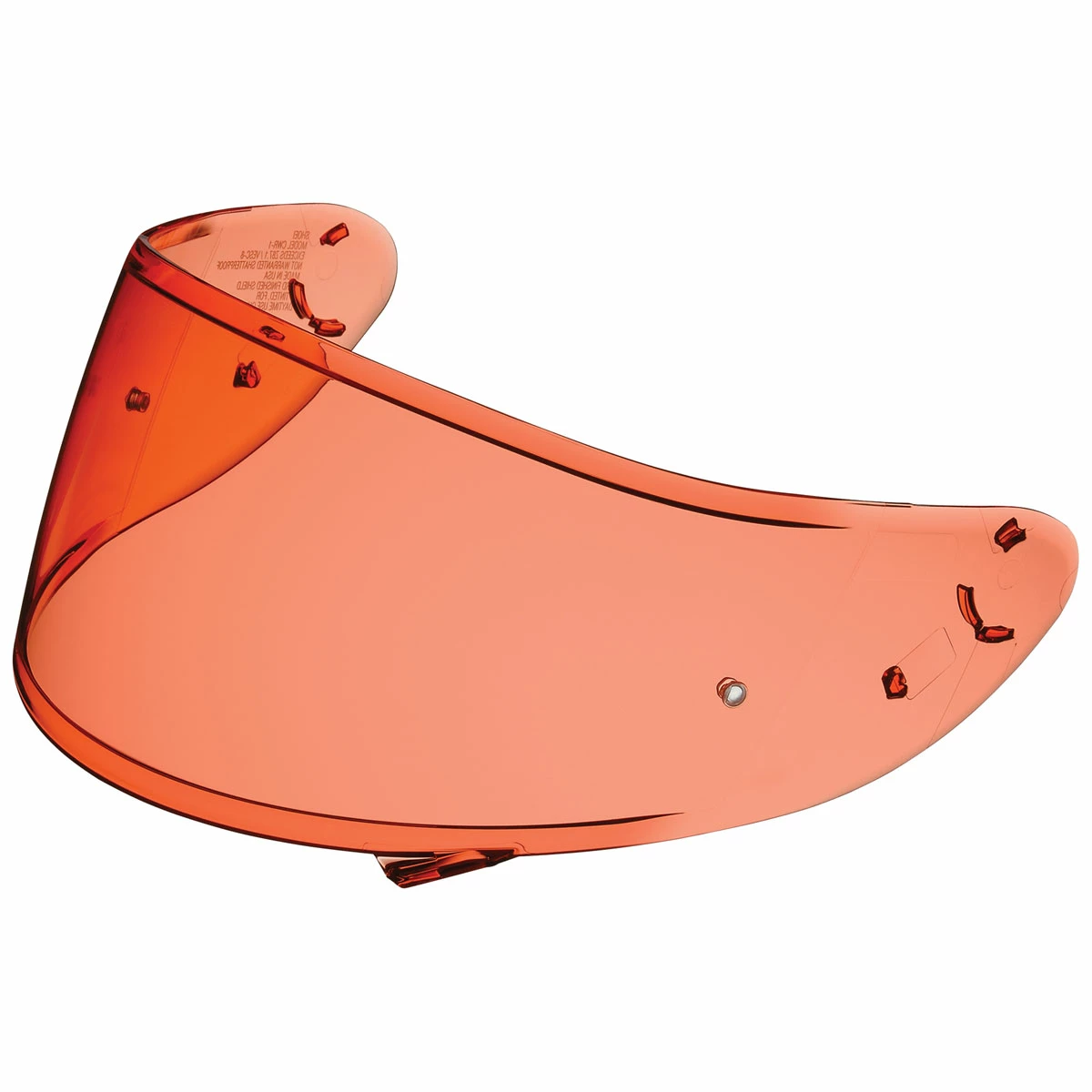 Shoei CWR-1 Hi Definition Orange Pinlock Ready Face Shield 3 Shoei CWR-1 Hi Definition Orange Pinlock Ready Face Shield