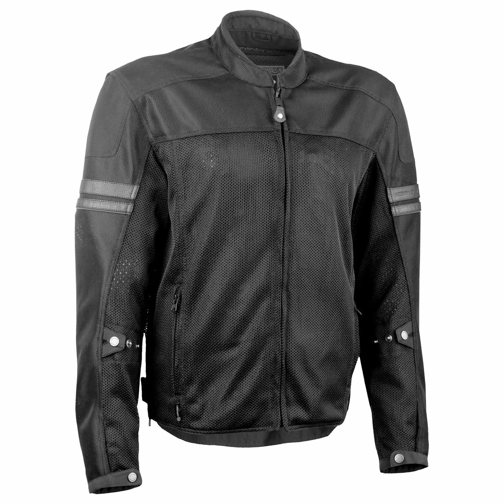 Highway 21 Men's Turbine Black Mesh Jacket 3 Highway 21 Men's Turbine Black Mesh Jacket