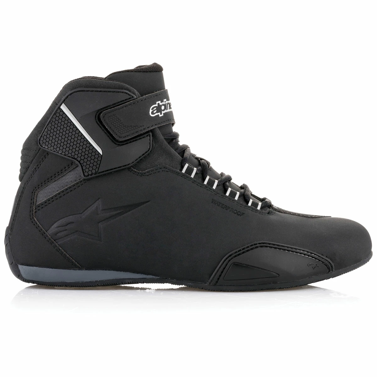 Alpinestars Men's Sektor Waterproof Black Shoes 6 Alpinestars Men's Sektor Waterproof Black Shoes - Image 4