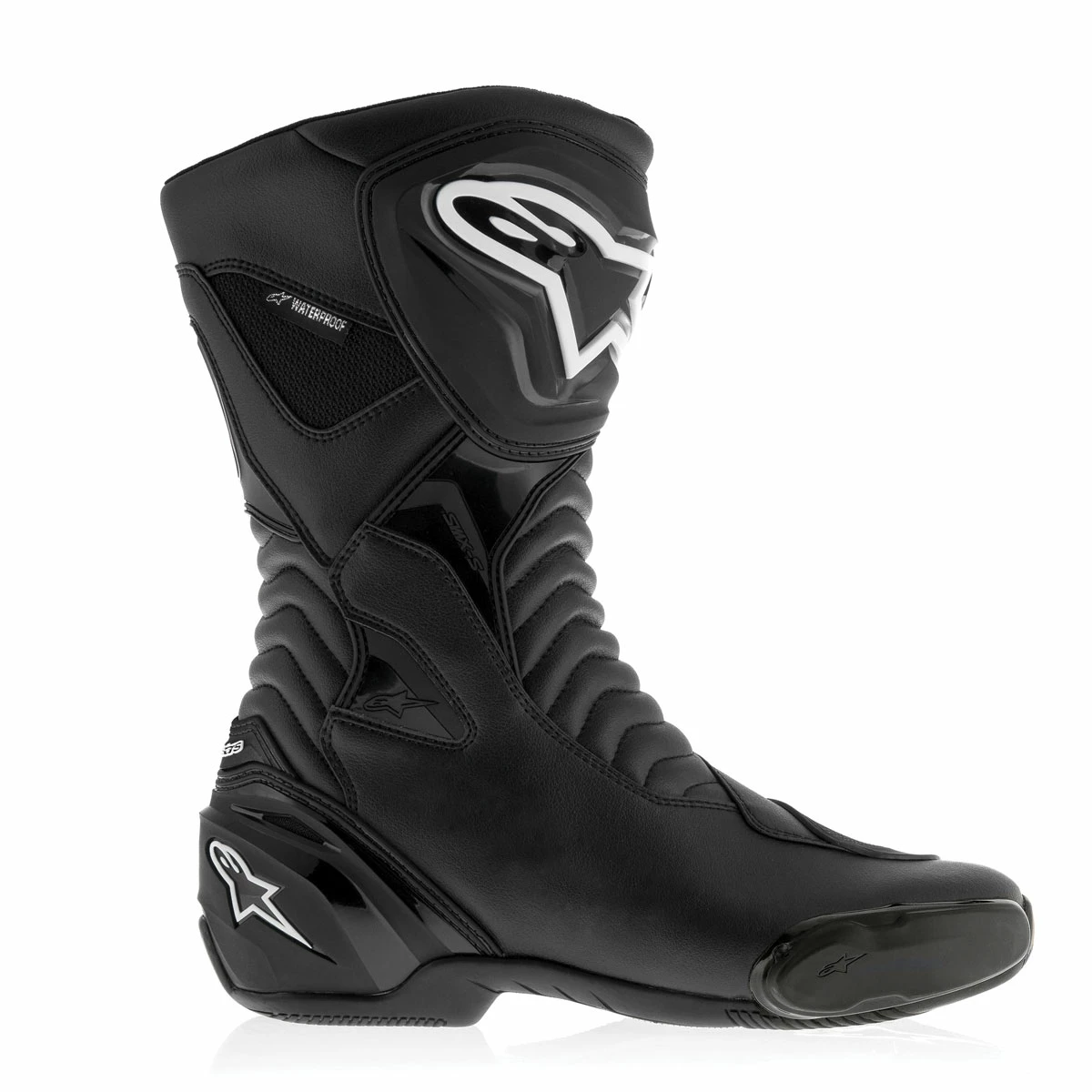 Alpinestars Men's SMX-S Waterproof Black Boots 4 Alpinestars Men's SMX-S Waterproof Black Boots - Image 2