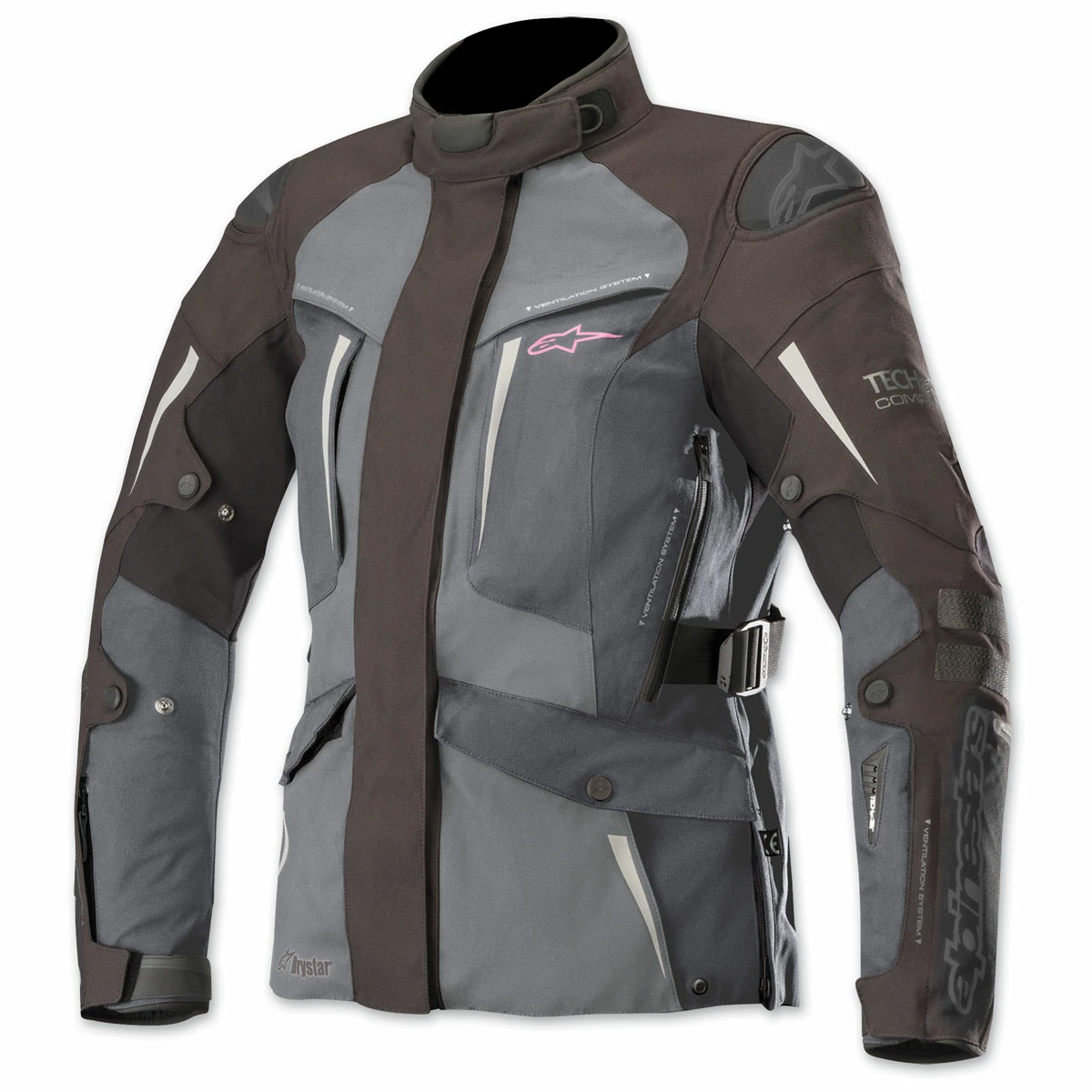 Alpinestars Women's Tech-Air Street Compatible Stella Yaguara Drystar Gray Jacket 3 Alpinestars Women's Tech-Air Street Compatible Stella Yaguara Drystar Gray Jacket
