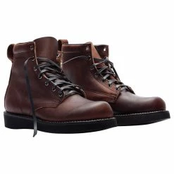 Broken Homme Men's James Oxblood Leather Boots