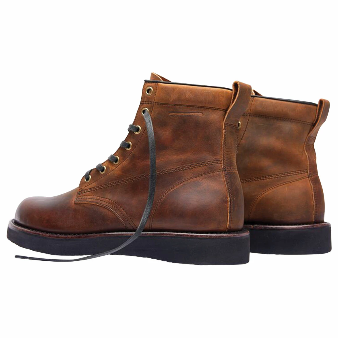 Broken Homme Men's James Brown Leather Boots 4 Broken Homme Men's James Brown Leather Boots - Image 2