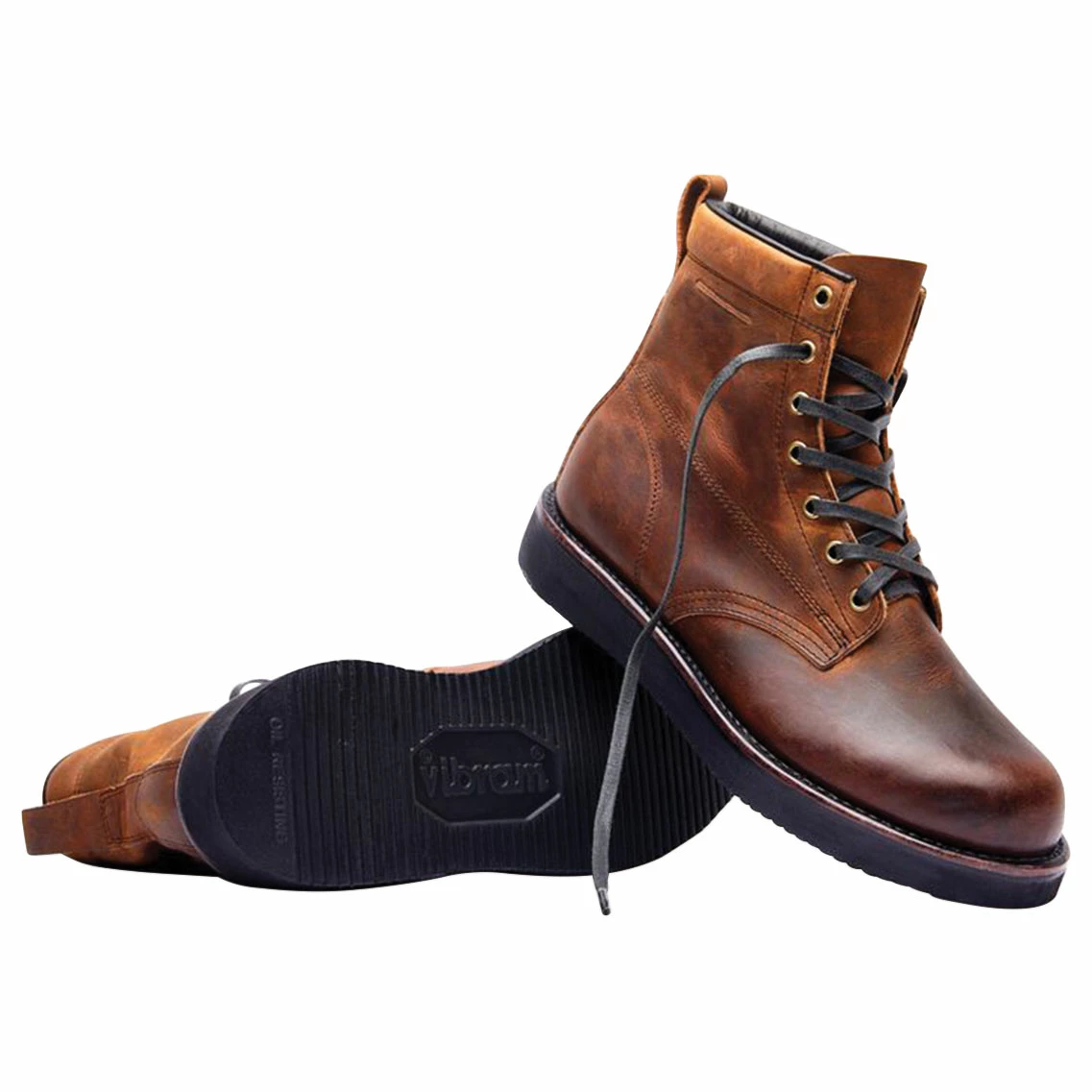 Broken Homme Men's James Brown Leather Boots 5 Broken Homme Men's James Brown Leather Boots - Image 3