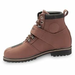 Joe Rocket Mens Big Bang 2.0 Brown Leather Boots -Outlet Jackets Store 240 3259 C V1