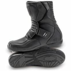 Joe Rocket Men's Mercury Black Leather Boots -Outlet Jackets Store 240 3279 C V1