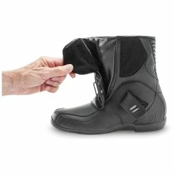 Joe Rocket Men's Mercury Black Leather Boots -Outlet Jackets Store 240 3279 D V1