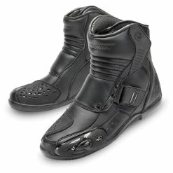 Joe Rocket Men's Razor Black Leather Boots