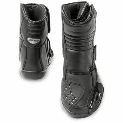 Joe Rocket Men's Razor Black Leather Boots -Outlet Jackets Store 240 3316 D V1