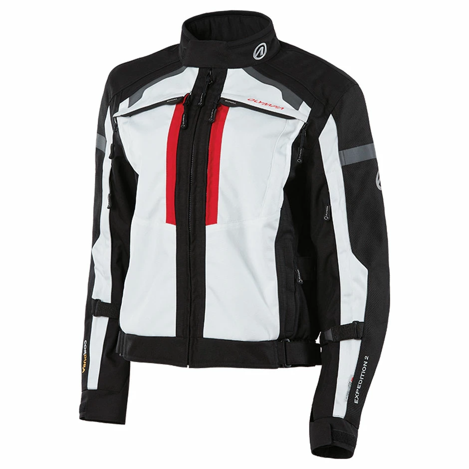 Olympia Moto Sports Women's Expedition II Ivory Textile Jacket 3 Olympia Moto Sports Women's Expedition II Ivory Textile Jacket