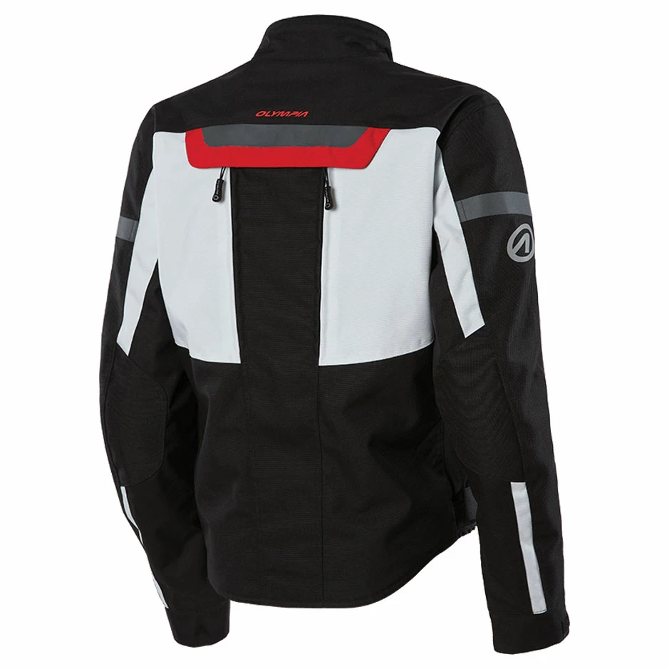 Olympia Moto Sports Women's Expedition II Ivory Textile Jacket 4 Olympia Moto Sports Women's Expedition II Ivory Textile Jacket - Image 2