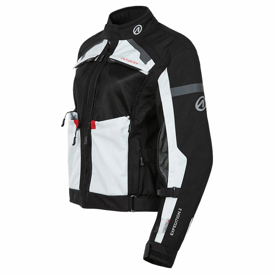 Olympia Moto Sports Women's Expedition II Ivory Textile Jacket 8 Olympia Moto Sports Women's Expedition II Ivory Textile Jacket - Image 6