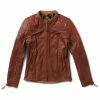 Roland Sands Design Women's Trinity Brown Perforated Leather Jacket 1 Roland Sands Design Women's Trinity Brown Perforated Leather Jacket -Outlet Jackets Store 305 1661 A V1