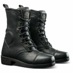 Roland Sands Design Women's Cajon Black Leather Boots