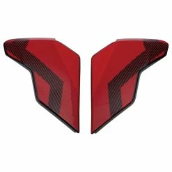 ICON Airflite QB1 Red Sideplates