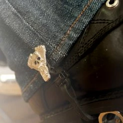 Biker Boot Straps Motor Head 6" Boot Straps