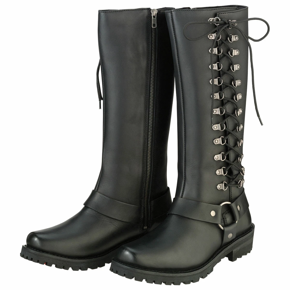 Z1R Women's Savage Black Leather Boots 3 Z1R Women's Savage Black Leather Boots