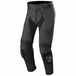 Alpinestars Men's Missile V2 Black Leather Pants