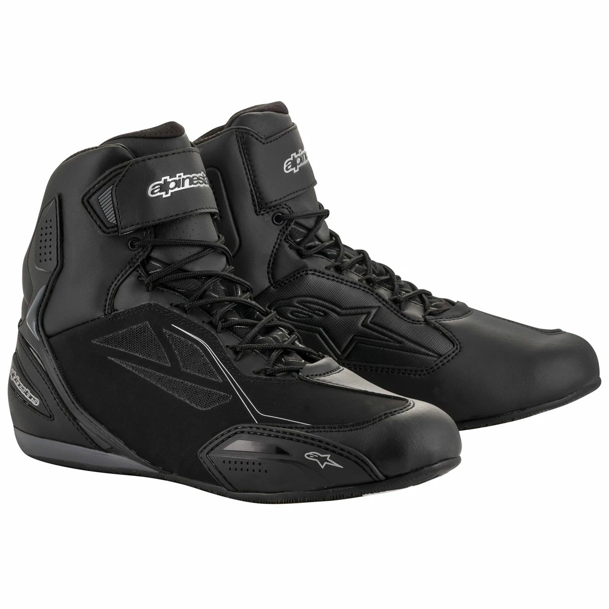 Alpinestars Women's Stella Faster-3 Drystar Black/Silver Boots 3 Alpinestars Women's Stella Faster-3 Drystar Black/Silver Boots