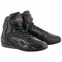 Alpinestars Women's Stella Faster-3 Black/Fuchsia Boots