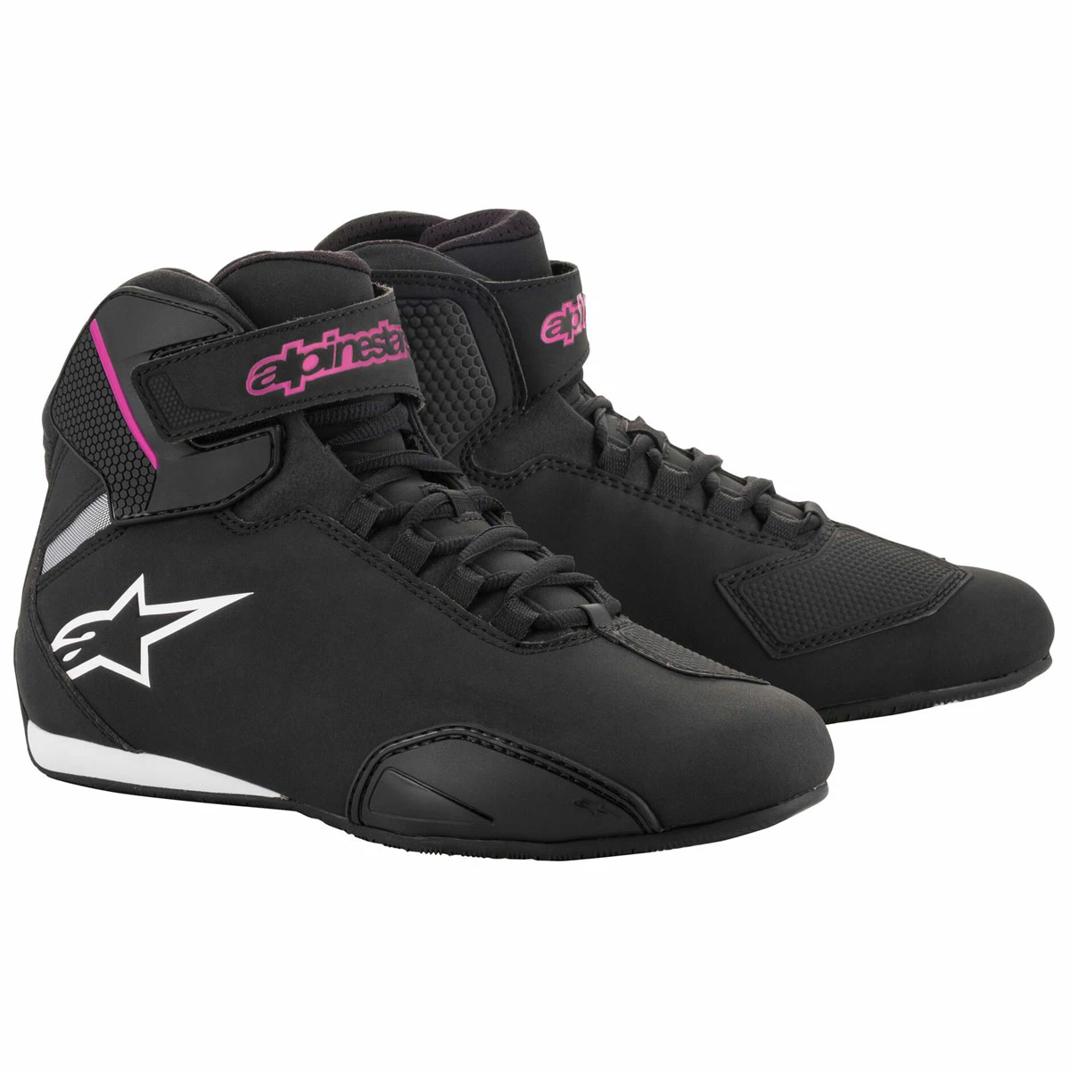 Alpinestars Women's Stella Secktor Black/Pink Riding Shoes 3 Alpinestars Women's Stella Secktor Black/Pink Riding Shoes